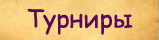 Турниры